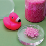 Мерцающая соль с игрушкой-фламинго «Розовый фламинго»